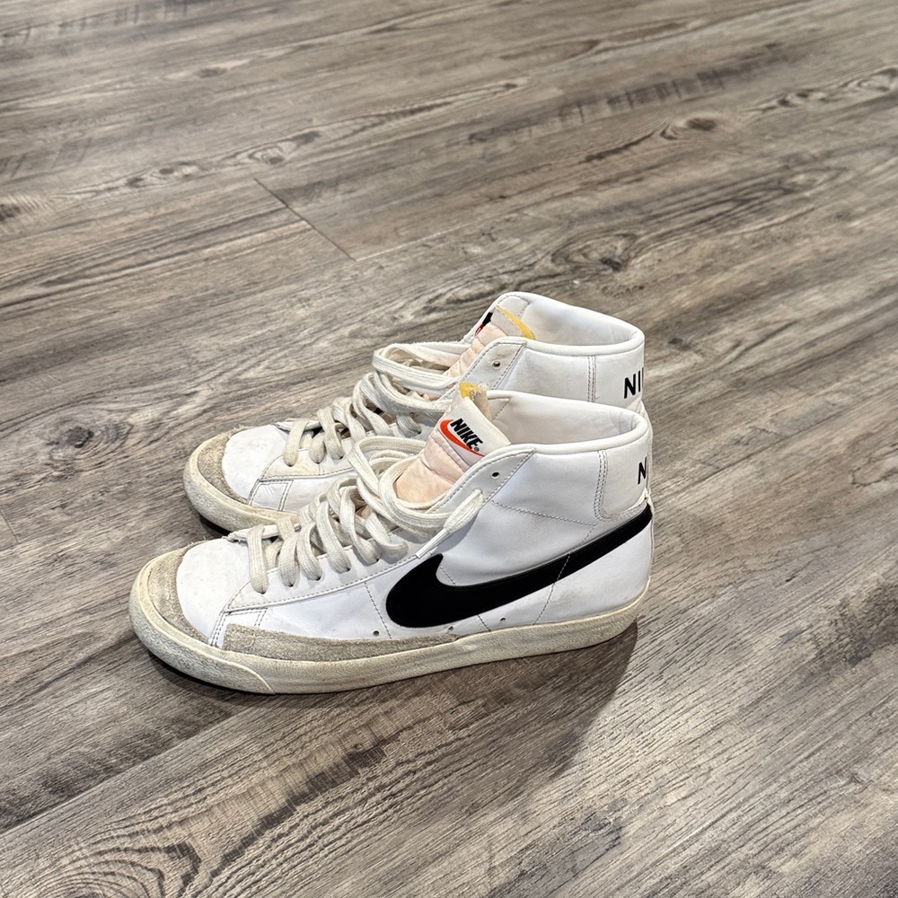 Vintage Nike Blazer Mid 77' Men's Sneakers Size 11 Shoes BQ6806-100 - Picture 7 of 11
